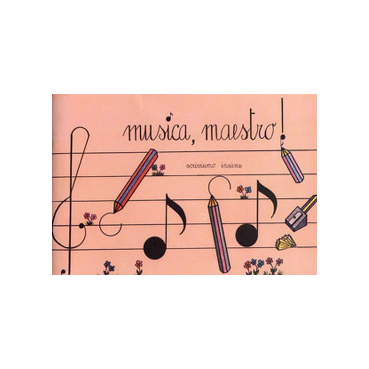 QUADERNO CON PENTAGRAMMA GRANDE – MUSICA MAESTRO! – Casa Musicale Vicini