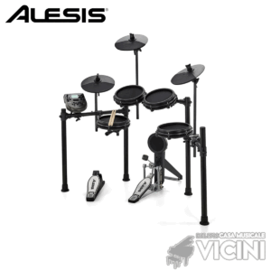 Alesis Nitro Mesh Kit - Batteria Elettronica con Sgabello, Cuffie