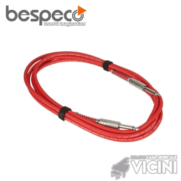 CAVO BESPECO JACK-JACK  4,5mt ROSSO