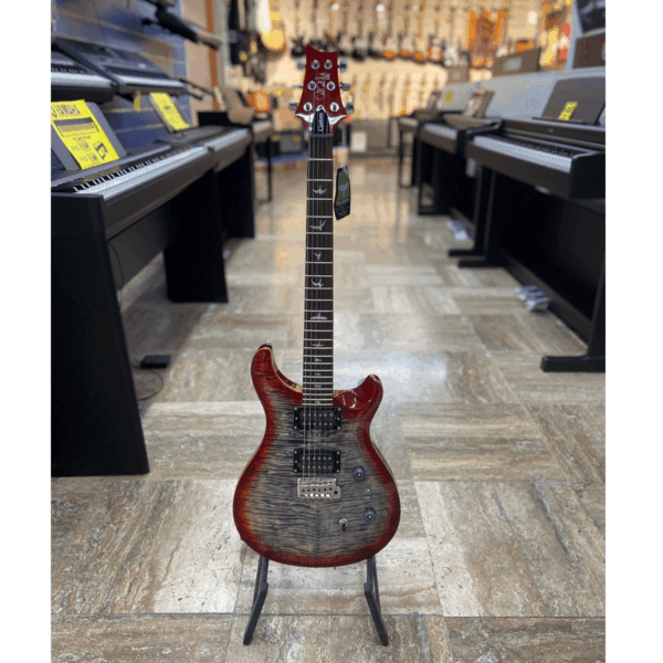 CHIT. PRS SE CUSTOM 24-08 Charcoal Cherry Burst 2025