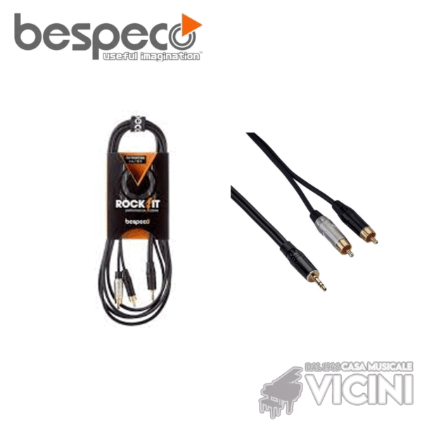 CAVO BESPECO MINI JACK - RCA 3mt